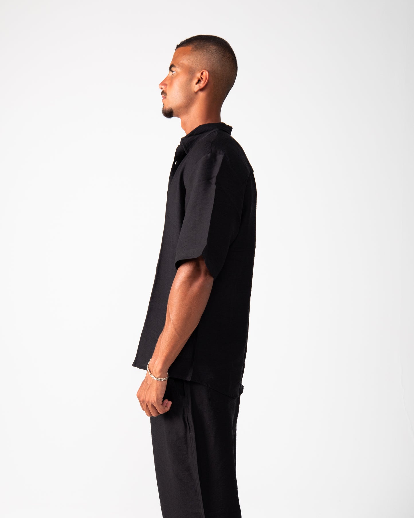 Black Linen Shirt