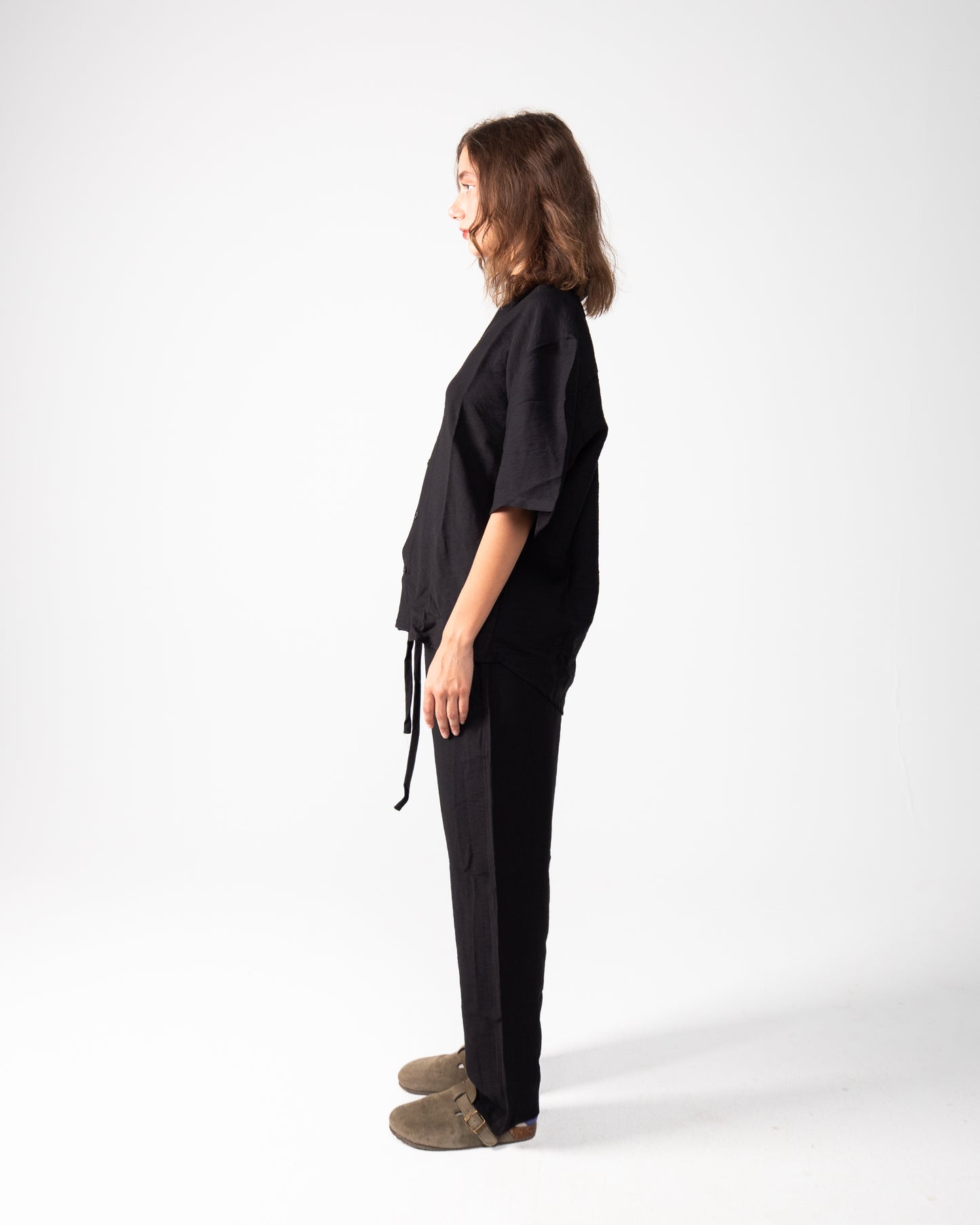 Black Linen Pants