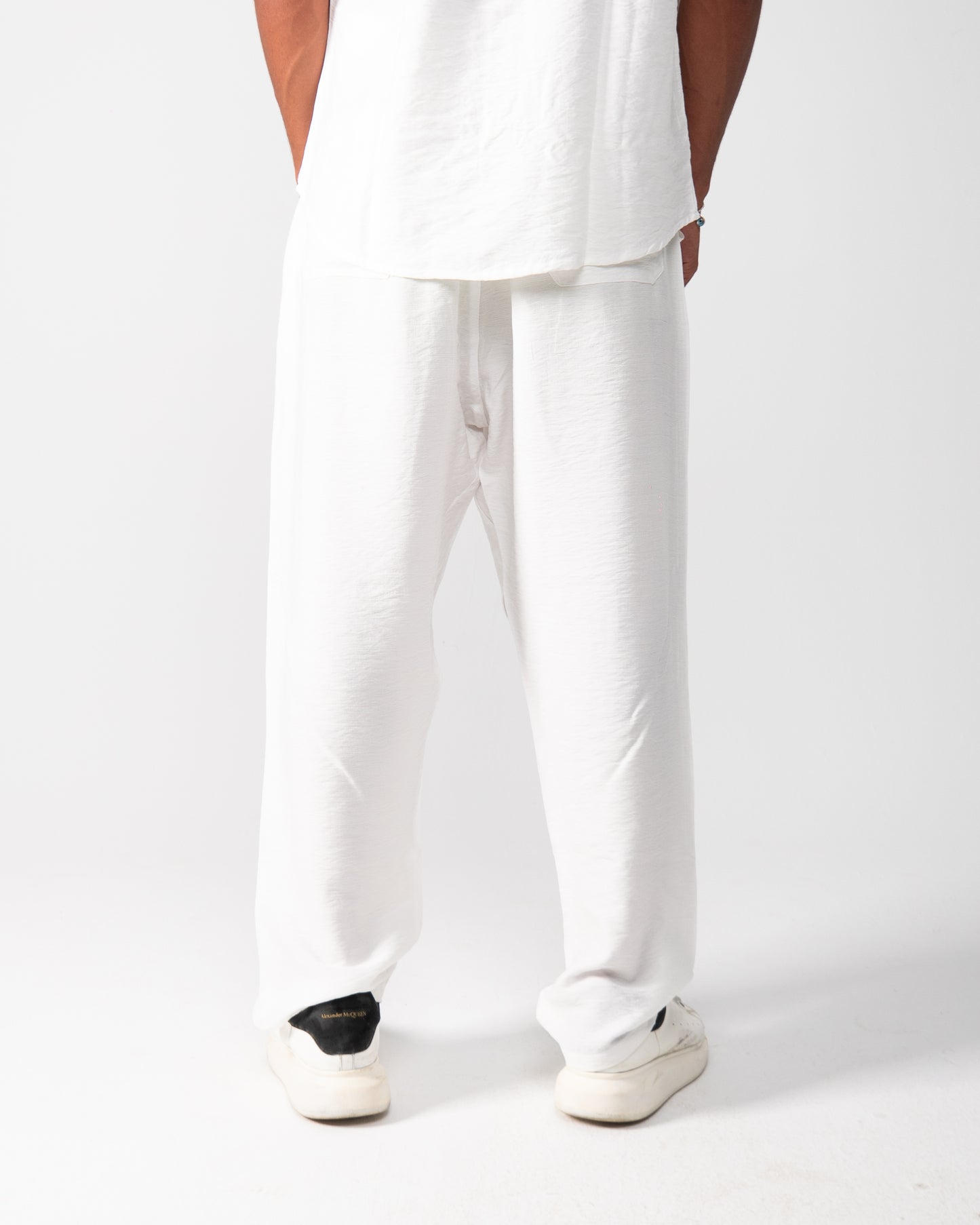 White Linen Pants